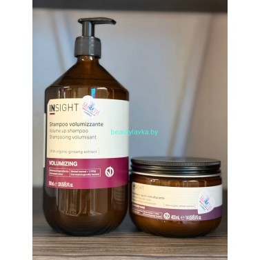 Набор Insight Volumizing шампунь 350 мл + Damaged Hair маска 400 мл