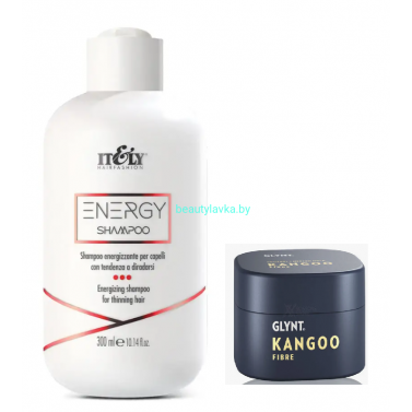 Набор шампунь Itely Energy 300 мл+ моделирующая паста Kangoo 5 мл