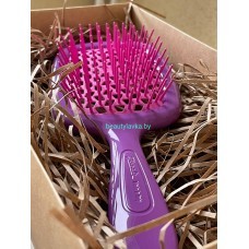 Щетка для волос фиолетовая с малиновыми зубчиками Janeke Superbrush Purple