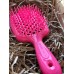 Щетка для волос маленькая розовая Janeke Superbrush Fuxia Fluorescente