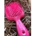 Щетка для волос маленькая розовая Janeke Superbrush Fuxia Fluorescente