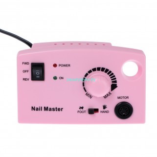 Профессиональная машинка для маникюра и педикюра JessNail Professional JD4500 (без держателя рукоятки) розовая
