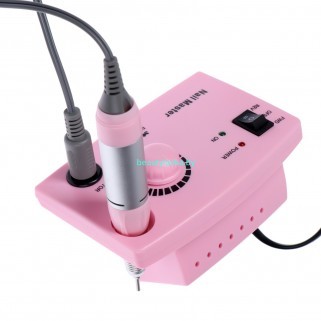 Профессиональная машинка для маникюра и педикюра JessNail Professional JD4500 (без держателя рукоятки) розовая