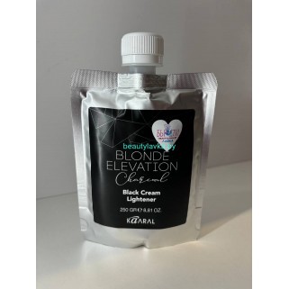 Kaaral Blonde Elevation Charcoal Черный угольный осветляющий крем - осветление до 9-10 тонов