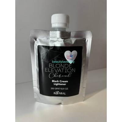 Kaaral Blonde Elevation Charcoal Черный угольный осветляющий крем - осветление до 9-10 тонов