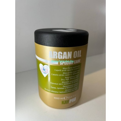 KayPro Argan Oil Питательная маска с аргановым маслом для сухих, тусклых и безжизненных волос 1000мл