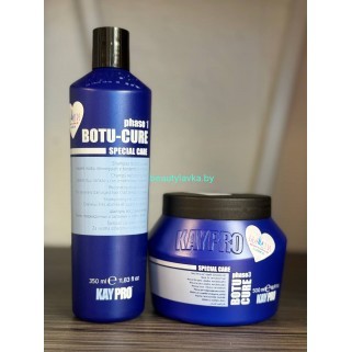 Набор восстановливающий Kaypro Botu-Cure маска 500 мл + шампунь 350 мл