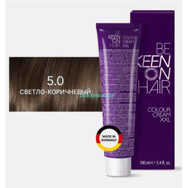Крем-краска Keen 5.0 светло-коричневый 100 мл 