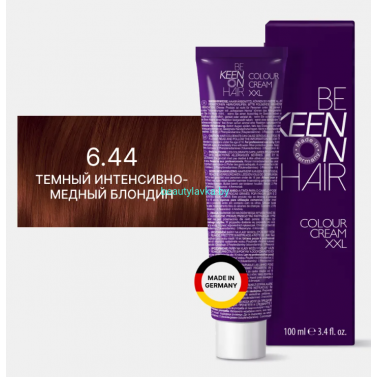 Крем-краска Keen 6.44 темный интенсивно-медный блондин 100 мл