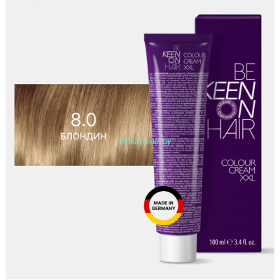  Крем-краска Keen 8.00 интенсивный блондин 100 мл