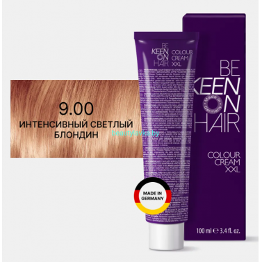 Крем-краска Keen 9.00 интенсивный светлый блондин 100 мл