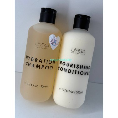 Набор Limba Cosmetics Hydration для нормальной и сухой кожи головы шампунь 300 мл и кондиционер 300 мл