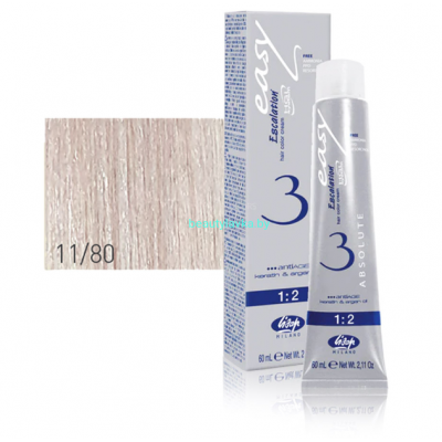 Перманентный безаммиачный краситель для волос 11/80 Lisap Escalation Easy Absolute-3 60 мл