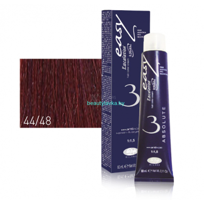 Перманентный безаммиачный краситель для волос 44/48 Lisap Escalation Easy Absolute-3 60 мл