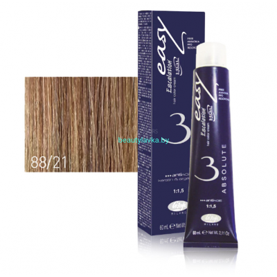 Перманентный безаммиачный краситель для волос 88/21 Lisap Escalation Easy Absolute-3 60 мл