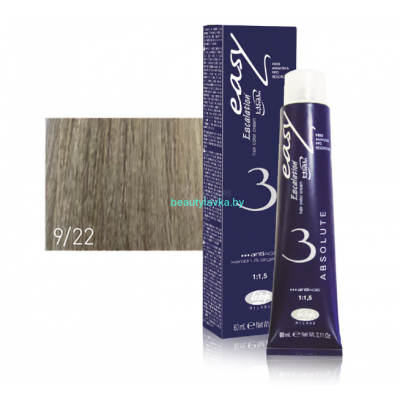 Перманентный безаммиачный краситель для волос 9/22 Lisap Escalation Easy Absolute-3 60 мл