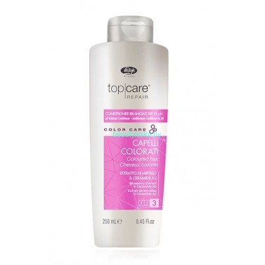 Кондиционер, восстанавливающий нейтральный уровень PH Lisap «Top Care Repair Color Care PH Balancer Conditioner»  250 мл