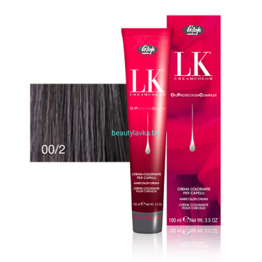 Перманентный краситель для волос Lisap LK OPC Oil Protection Complex 00/2 100 мл