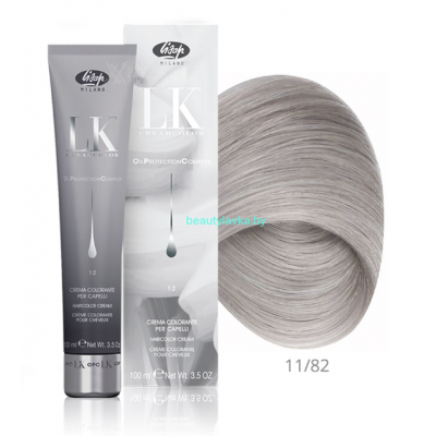 Перманентный краситель для волос Lisap LK OPC Oil Protection Complex 11/82 100 мл