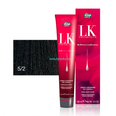 Перманентный краситель для волос Lisap LK OPC Oil Protection Complex 5/2 100 мл