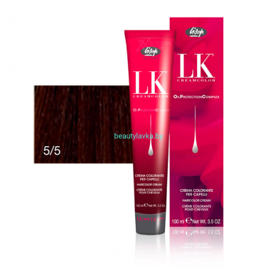 Перманентный краситель для волос Lisap LK OPC Oil Protection Complex 5/5 100 мл