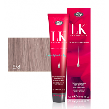 Перманентный краситель для волос Lisap LK OPC Oil Protection Complex 9/8 100 мл