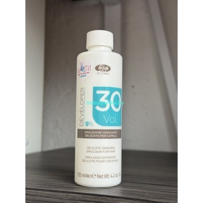 Оксид Lisap 9% Oxidizing 30 vol 125 мл