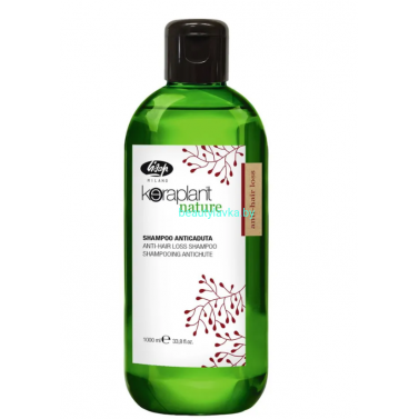 Стимулирующий шампунь против выпадения волос Lisap Keraplant Nature Energizing Shampoo 1000мл