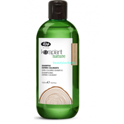 Успокаивающий шампунь для чувствительной кожи головы Lisap Keraplant Nature Skin-Calming Shampoo 1000мл