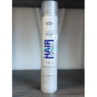 Лак нормальной фиксации Lisap High Tech Hair Spray Natural Hold 500 мл
