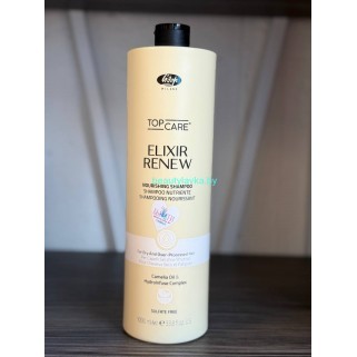 Шампунь Увлажняющий и восстанавливающий Lisap Top Care Elixir Renew 1000 мл