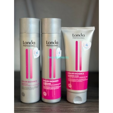 Набор Londa Professional Color Radiance Для окрашенных волос шампунь 250мл + кондиционер 250мл + Маска 200мл