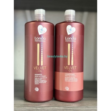 Набор Londa Professional Кондиционер и Шампунь для волос Londa Professional Velvet Oil с аргановым маслом по 1000мл