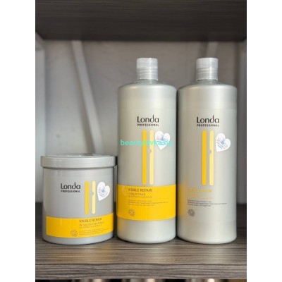 Набор для поврежденных волос Londa Professional Visible Repair Шампунь 1000мл + Кондиционер 1000мл + маска 750мл