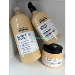 Набор для восстановления L'Oreal Professionnel Absolut Repair шампунь 1500 мл + кондиционер 750 мл + маска 500 мл