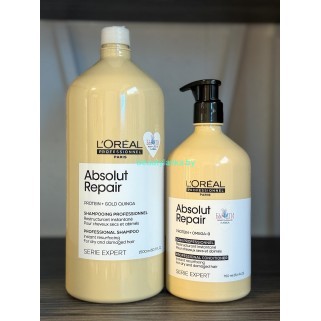 Набор для восстановления L'Oreal Professionnel Absolut Repair шампунь 1500 мл + кондиционер 750 мл
