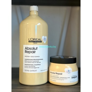 Набор для восстановления L'Oreal Professionnel Absolut Repair шампунь 1500 мл + маска 500 мл