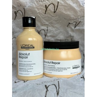 Набор для восстановления L'Oreal Professionnel Absolut Repair шампунь 300 мл + маска 500 мл