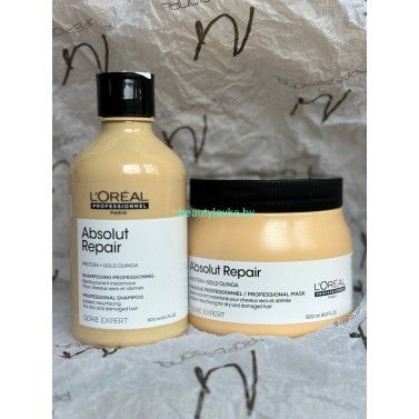 Набор для восстановления L'Oreal Professionnel Absolut Repair шампунь 300 мл + маска 500 мл