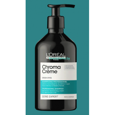 Шампунь зеленый L'Oreal Professionnel Chroma Creme 500 мл СНЯТ С ПРОИЗВОДСТВА