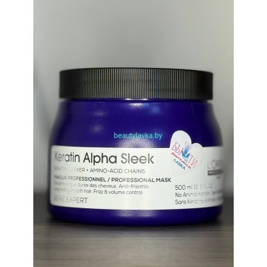 Маска Для выпрямления L'Oreal Professionnel Keratin Alpha Sleek 500 мл
