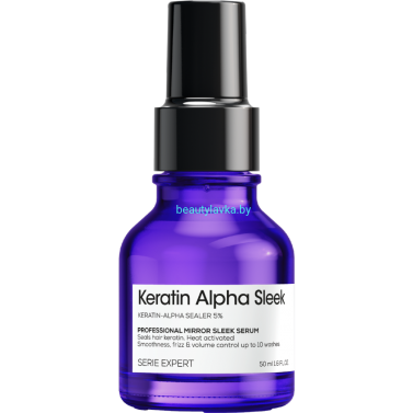 Сыворотка Для выпрямления L'Oreal Professionnel Keratin Alpha Sleek 50 млСыворотка Для выпрямления L'Oreal Professionnel Keratin Alpha Sleek 50 мл