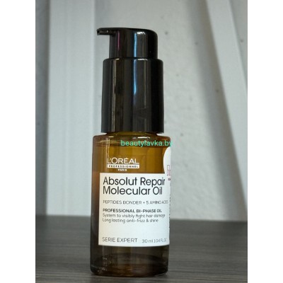 L'Oreal Professionnel Масло Absolute Repair Molecular Для восстановления волос на молекулярном уровне 30 мл