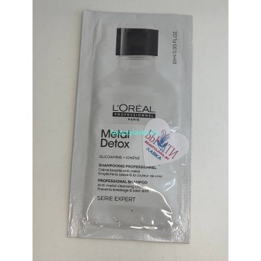 Шампунь для окрашенных L'Oreal Professionnel Мetal Detox 10 мл