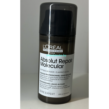 Маска термозащитная для восстановления L'Oreal Professionnel Absolut Repair Molecular 100 мл Маска термозащитная для восстановления L'Oreal Professionnel Absolut Repair Molecular 100 мл