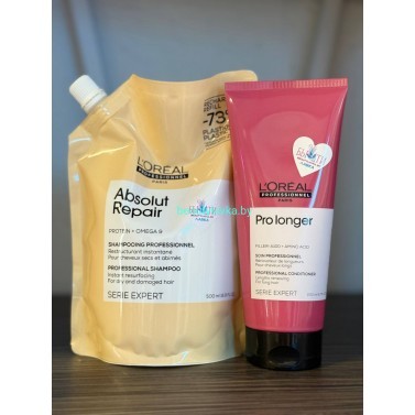 Набор L'Oreal Professionnel Absolut Repair шампунь 500 мл + Pro Longer кондиционер 200 мл