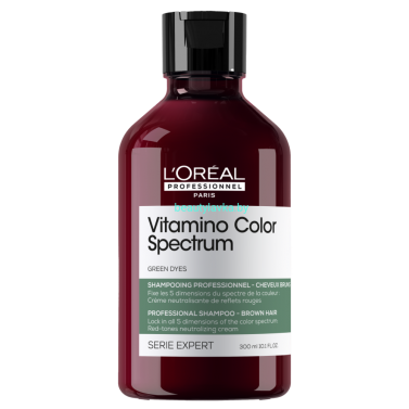 Шампунь зеленый для окрашенных L'Oreal Professionnel Vitamino Color Spectrum 300мл