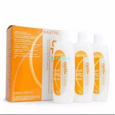 Matrix Opti Wave Лосьон для завивки трудноподдающихся волос 3*250мл