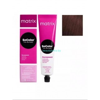 Matrix SoColor Pre-Bonded Крем-краска для волос 4MV 90мл