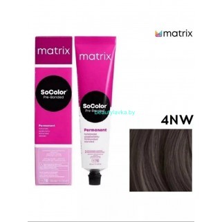Matrix SoColor Pre-Bonded Крем-краска для волос 4NW 90мл